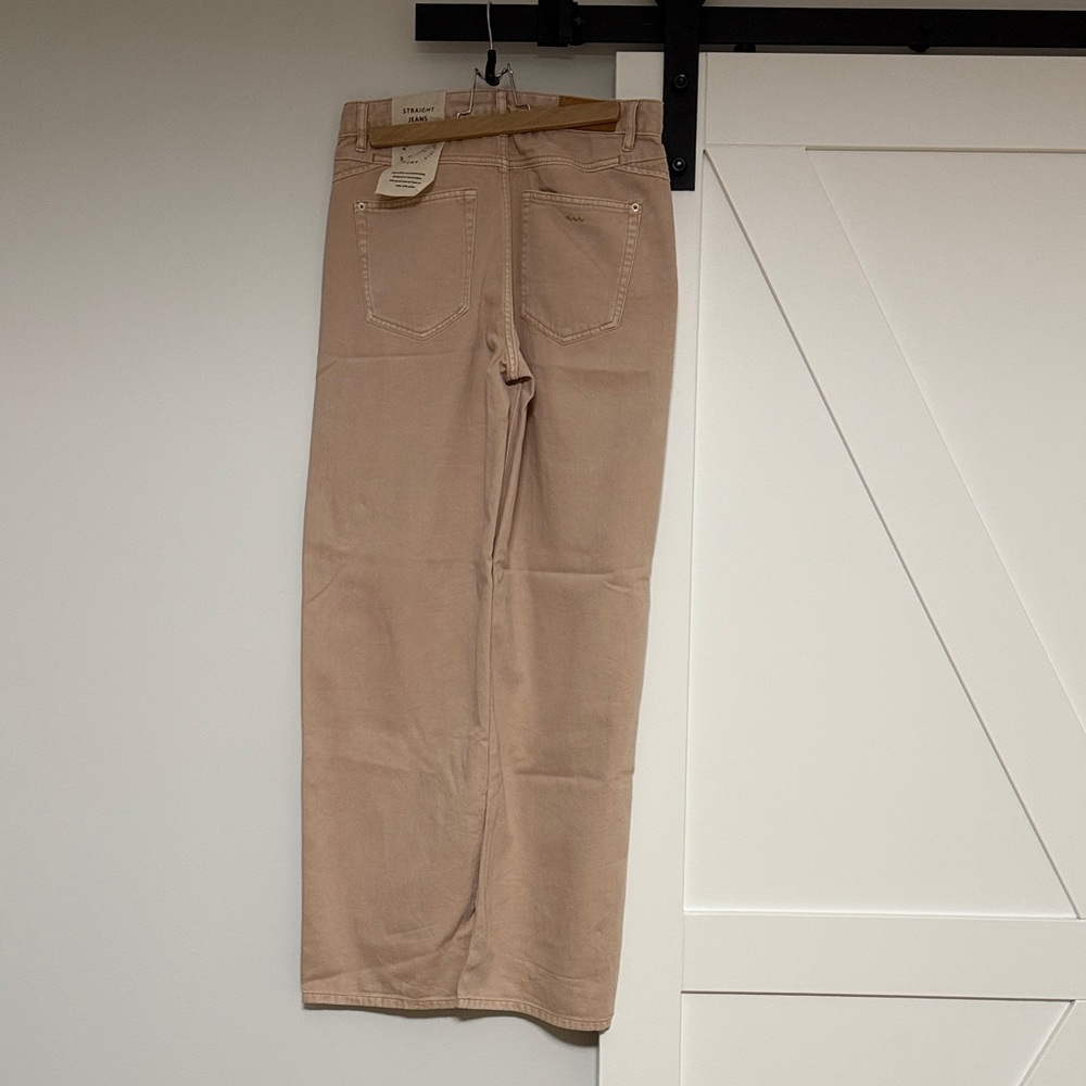 Women's Tan Flare Jeans